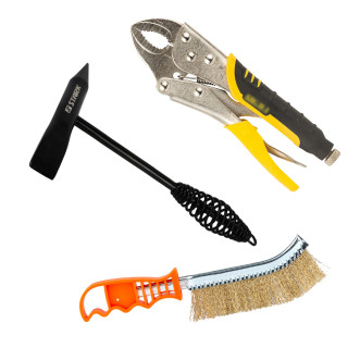Welding pliers/brushes/hammers