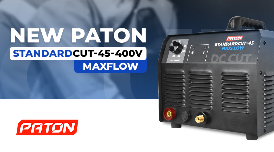 New PATON StandardCUT-45 MAXflow plasma cutter