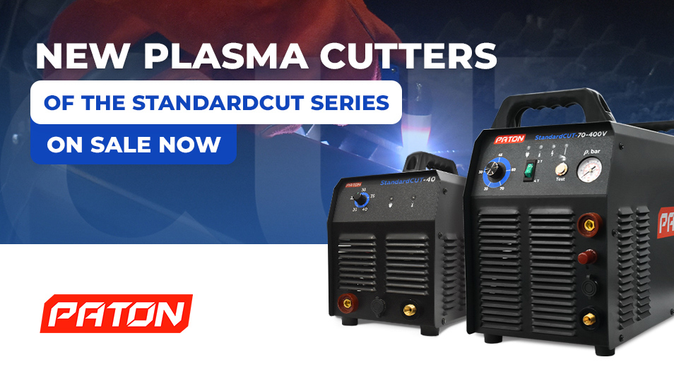 New plasma cutter PATON StandardCUT-70-400V