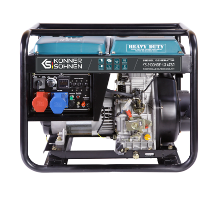 Генератор дизельний 5.5/5.0 кВт «Könner & Söhnen» KS 8100HDE-1/3 ATSR (EURO V)