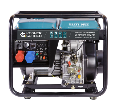 Генератор дизельний 6.5/6.0 кВт «Könner & Söhnen» KS 9100HDE-1/3 ATSR (EURO V)