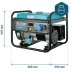 Gasoline generator Könner&Söhnen KS 7000