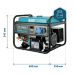 Gasoline generator «Könner & Söhnen» KS 7000E G