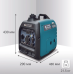 Gasoline inverter generator KKS 3100i S, KONNER AND SOHNEN