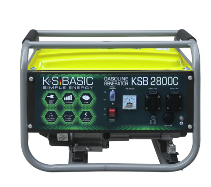 Генератор бензиновий «K&S BASIC» KSB 2800C