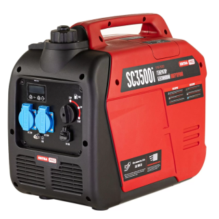 Генератор інверторний в корпусі 3,0/3,2 КВт KG3500i ручний пуск, КВІТКА PRO