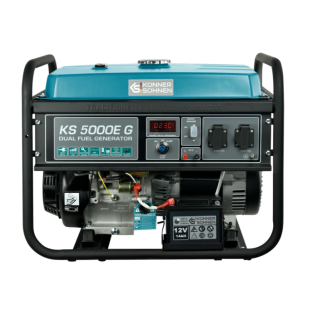 Генератор газобензиновий «Könner & Söhnen» KS 5000E G