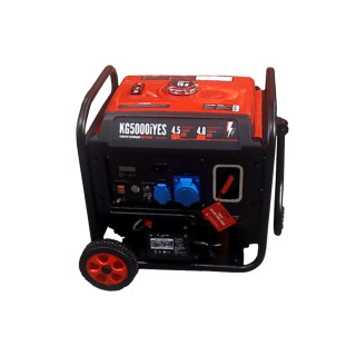 Inverter generator open type 4.5/5.0 KW KG5000iYES (manual+electric start), KVITKA PRO