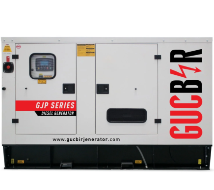 Diesel generator GUCBIR GJP72 + ATS unit (57.6 kW, ~3ph)