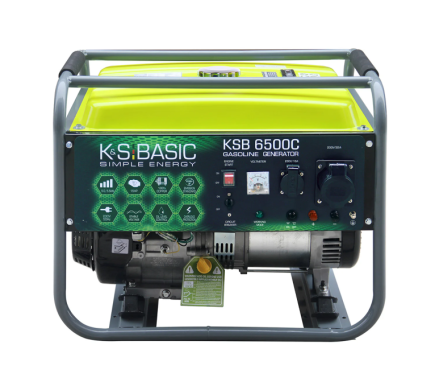 Генератор бензиновий «K&S BASIC» KSB 6500C
