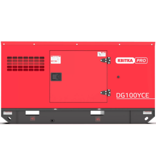 Генератор дизельный ЦВЕТОК PRO DG100YCE (88 кВт, ~3ф, 400 В)