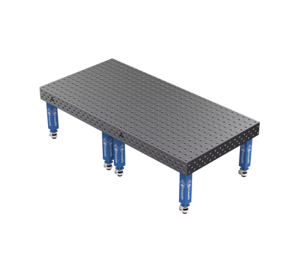 Зварювальний стіл EXPERT на колесах 3000x1480 mm fi28 mm Сітка 100x100 mm
