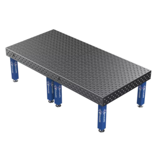 Зварювальний стіл EXPERT на опорах 3000x1480 mm fi28 mm Сітка Діагональна