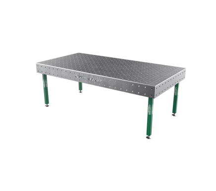 Зварювальний стіл GPPH SMART 12 mm на опорах 2400x1200 mm fi16 mm Сітка 100x100 mm