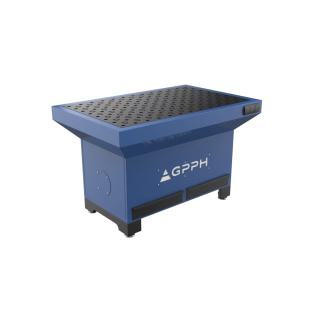 Шліфувально-зварювальний стіл (основа) 1270×770 мм, отвори Ø28 мм, сітка 100×100 мм