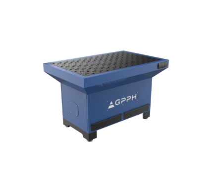 Шліфувально-зварювальний стіл (основа) 1270×770 мм, отвори Ø28 мм, сітка 100×100 мм