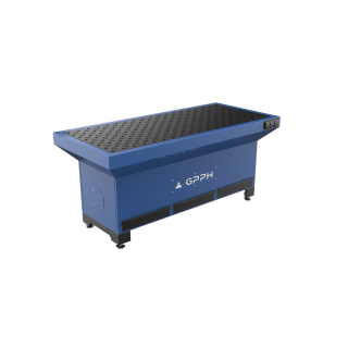 Шліфувально-зварювальний стіл (основа) 1870×770 мм, отвори Ø28 мм, сітка 100×100 мм