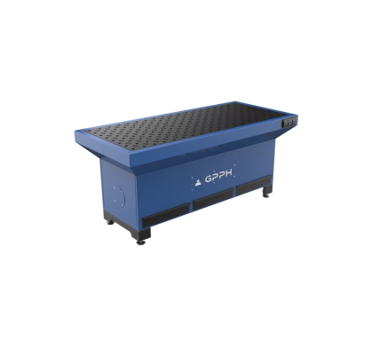 Шліфувально-зварювальний стіл (основа) 1870×770 мм, отвори Ø28 мм, сітка 100×100 мм