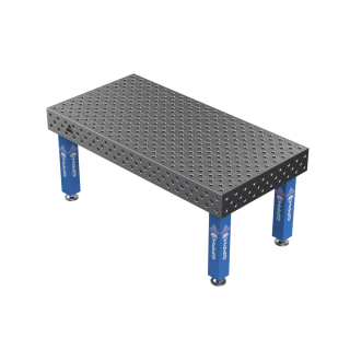Зварювальний стіл EXPERT на опорах 2000x1000 mm fi28 mm Сітка Діагональна