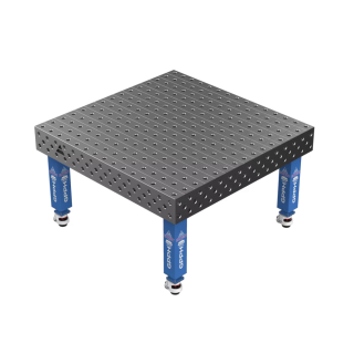 Зварювальний стіл EXPERT на колесах 1500x1480 mm fi28 mm Сітка 100x100 mm