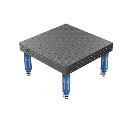 Зварювальний стіл EXPERT на колесах 1500x1480 mm fi28 mm Сітка 100x100 mm
