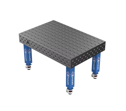 Зварювальний стіл EXPERT на колесах 1500x1000 mm fi28 mm Сітка 100x100 mm