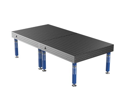 Зварювальний стіл PLUS на опорах 3000x1480 mm fi16 mm Сітка 50x50 mm