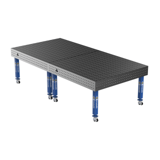 Зварювальний стіл PLUS на колесах 3000x1480 mm fi16 mm Сітка 50x50 mm