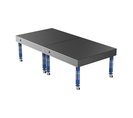 Зварювальний стіл PLUS на колесах 3000x1480 mm fi16 mm Сітка 50x50 mm