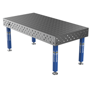 Зварювальний стіл PLUS на опорах 2000x1000 mm fi28 mm Сітка 100x100 mm