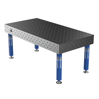 Зварювальний стіл PLUS на опорах 2000x1000 mm fi16 mm Сітка 100x100 mm