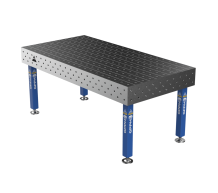 Зварювальний стіл PLUS на опорах 2000x1000 mm fi16 mm Сітка 100x100 mm