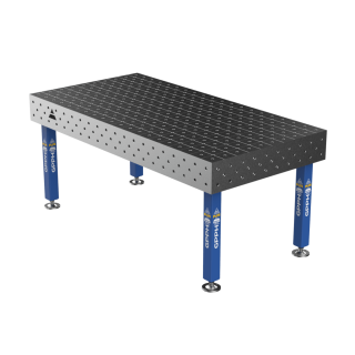 Зварювальний стіл PLUS на опорах 2000x1000 mm fi16 mm Сітка Діагональна