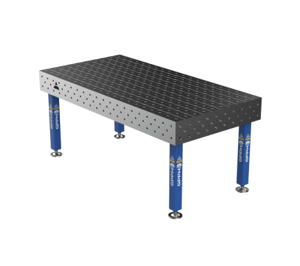 Зварювальний стіл PLUS на опорах 2000x1000 mm fi16 mm Сітка Діагональна