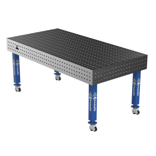 Зварювальний стіл PLUS на колесах 2000x1000 mm fi16 mm Сітка 50x50 mm