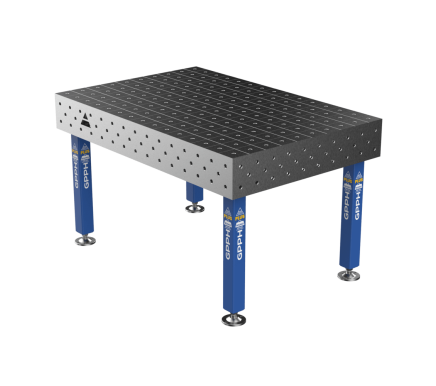 Зварювальний стіл PLUS на опорах 1500x1000 mm fi16 mm Сітка 100x100 mm