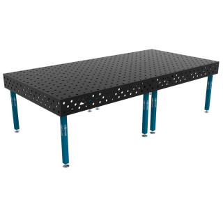 Зварювальний стіл ECO на опорах 3000x1480 mm fi28 mm Сітка 100x100 mm