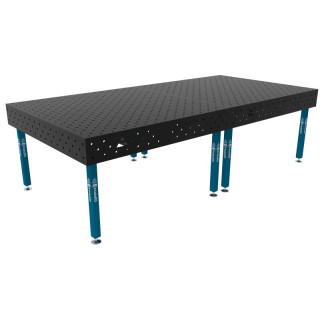 Зварювальний стіл ECO на опорах 3000x1480 mm fi16 mm Сітка Діагональна