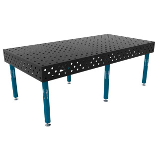Зварювальний стіл ECO на опорах 2400x1200 mm fi28 mm Сітка 100x100 mm