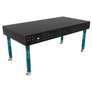 Зварювальний стіл ECO на колесах 2000x1000 mm fi16 mm Сітка 50x50 mm