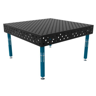 Зварювальний стіл ECO на опорах 1500x1480 mm fi28 mm Сітка Діагональна