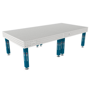 Зварювальний стіл PRO INOX на опорах 3000x1480 mm fi16 mm Сітка 50x50 mm