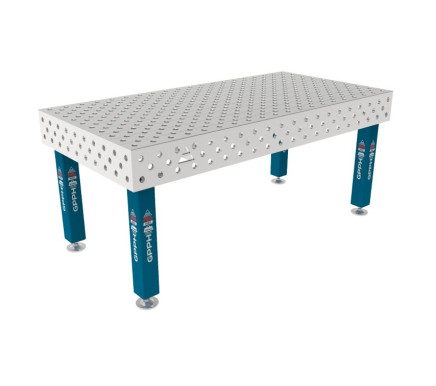 Зварювальний стіл PRO INOX на опорах 2000x1000 mm fi28 mm Сітка Діагональна