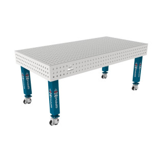 Зварювальний стіл PRO INOX на колесах 2000x1000 mm fi16 mm Сітка 50x50 mm