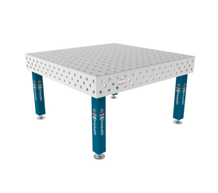 Зварювальний стіл PRO INOX на опорах 1500x1480 mm fi28 mm Сітка 100x100 mm