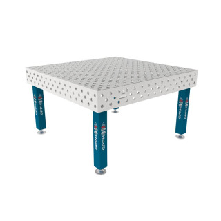 Зварювальний стіл PRO INOX на опорах 1500x1480 mm fi28 mm Сітка Діагональна