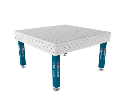 Зварювальний стіл PRO INOX на опорах 1500x1480 mm fi16 mm Сітка Діагональна