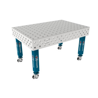 Зварювальний стіл PRO INOX на колесах 1500x1000 mm fi28 mm Сітка 100x100 mm
