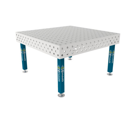 Зварювальний стіл PLUS INOX на опорах 1500x1480 mm fi28 mm Сітка 100x100 mm