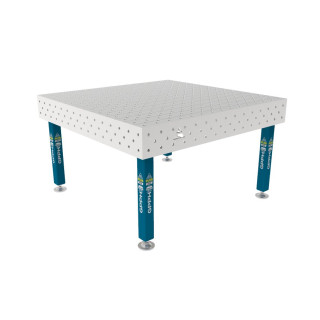 Зварювальний стіл PLUS INOX на опорах 1500x1480 mm fi16 mm Сітка Діагональна